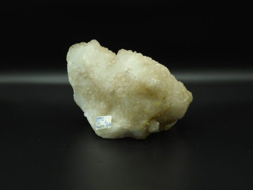 Golden Barite on Quartz