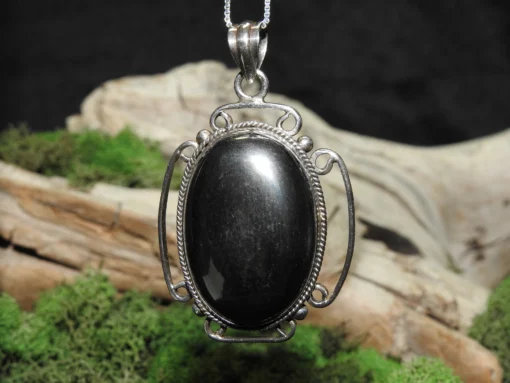 Hematite Sterling Silver Pendant (.925) - Image 2