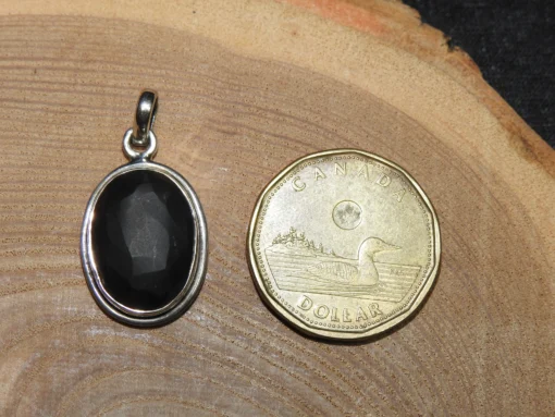 Shungite Sterling Silver Pendant (.925) - Image 3