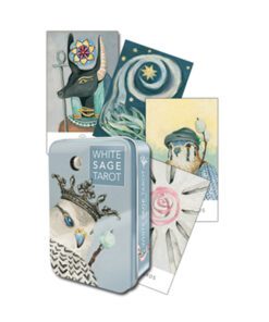 white sage tarot deck