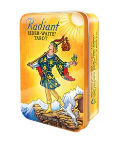 radiant rider waite in a tin