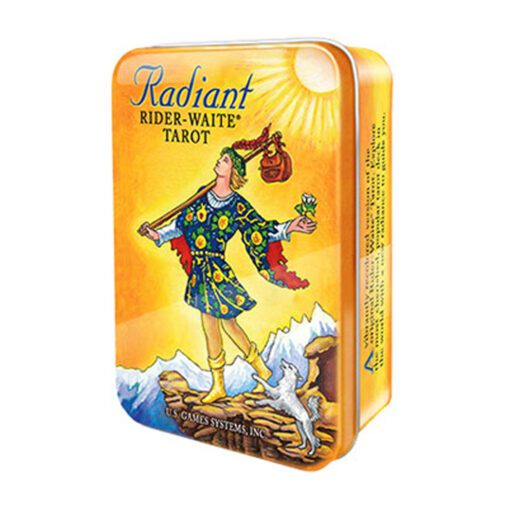 radiant rider waite in a tin