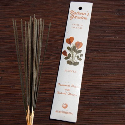 incense natures garden vanilla