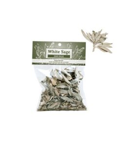 zenature bag small white sage