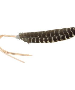 zenature smudging feather leather