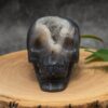 Agate Druzy Skull