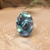 Abalone Shell Sterling Silver Ring (0.925)