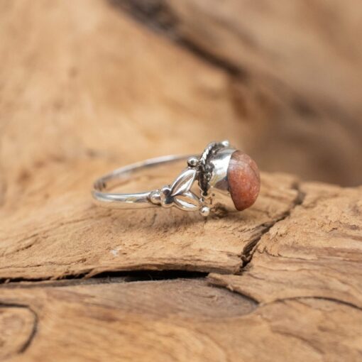 Sunstone Sterling Silver Ring (0.925) - Image 3