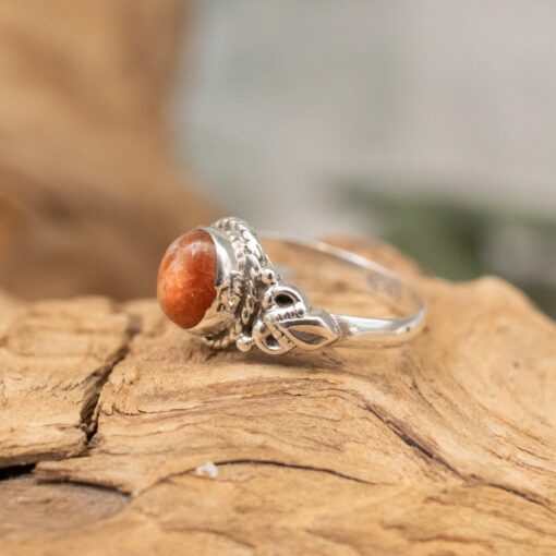 Sunstone Sterling Silver Ring (0.925) - Image 2