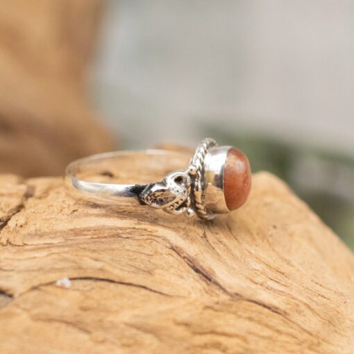 Sunstone Sterling Silver Ring (0.925) - Image 3