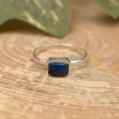 Lapis Lazuli Sterling Silver Ring (0.925)