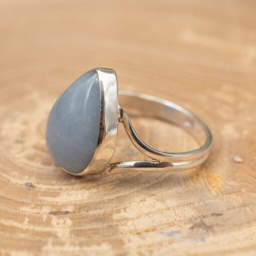 Angelite Sterling Silver Ring (0.925) - Image 2