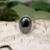 Hematite Sterling Silver Ring (0.925)
