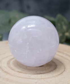 Periwinkle Rose Quartz Sphere