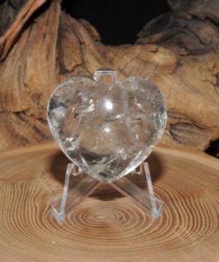 Crystal Quartz Heart