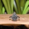 Tektite Sterling Silver Ring (.925) Size 8