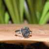 Tektite Sterling Silver Ring (.925) Size 5