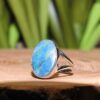 Shattuckite Sterling Silver Ring (.925) Size 9