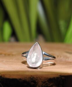 Rose Quartz Sterling Silver (.925) Size 8
