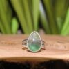 Fluorite Sterling Silver Ring (.925) Size 5