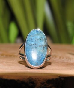 Shattuckite Sterling Silver Ring (.925) Size 7