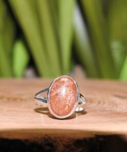 Sunstone Sterling Silver Ring (.925) Size 6