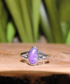 Sugilite Sterling Silver Ring (.925) Size 6