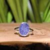 Tanzanite Sterling Silver Ring (.925) Size 9