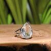 Crystal Quartz Sterling Silver Ring (.925) Size 5