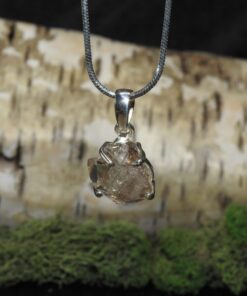 Herkimer Diamond Sterling Silver Pendant