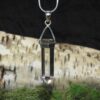 Crystal Quartz Sterling Silver Pendant (.925)
