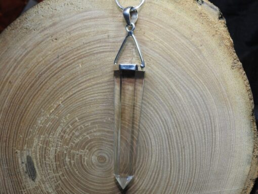 Smokey Quartz Sterling Silver Pendant (.925) - Image 2