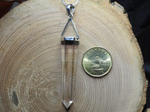 Smokey Quartz Sterling Silver Pendant (.925) - Image 3