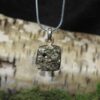 Pyrite Sterling Silver Pendant (.925)