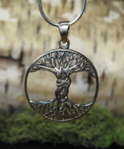 Lover's Tree of Life Sterling Silver Pendant (.925)