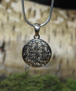 Flower Of Life Sterling Silver Pendant (.925)
