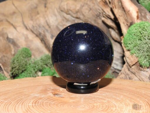 Blue Goldstone Sphere - Image 2