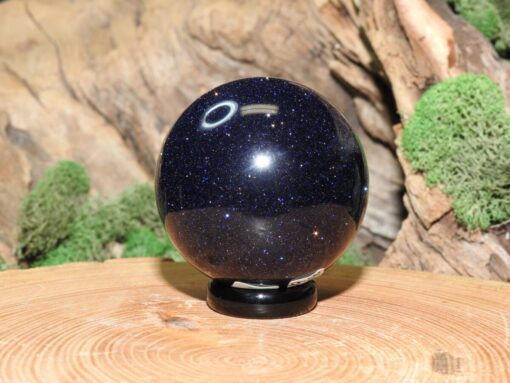 Blue Goldstone Sphere