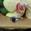 Sapphire Sterling Silver Ring (.925) Size 10