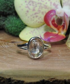 Spectrolite Sterling Silver Ring (.925) Size 10