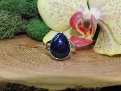 Sodalite Sterling Silver Ring (.925) Size 5