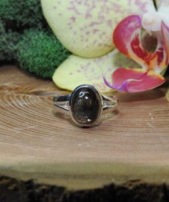 Spectrolite Sterling Silver Ring (.925) Size 5