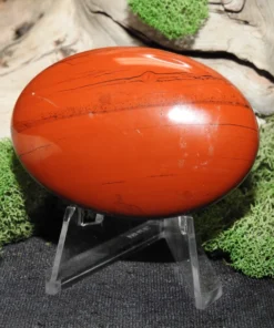Red Jasper Palm Stone