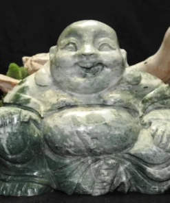 Lushan Jade Laughing Buddha Carving