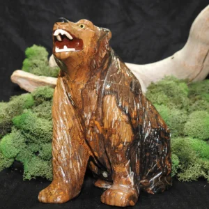 Stromatolite Bear Carving