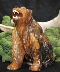 Stromatolite Bear Carving