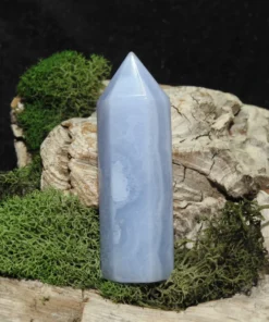 Blue Lace Agate Tower