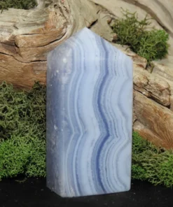 Blue Lace Agate Tower