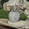 Clear Quartz Apple Carving