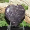 Lepidolite Heart